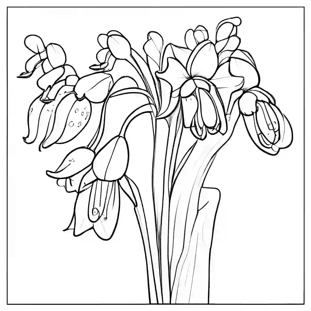 Bluebells coloring pages